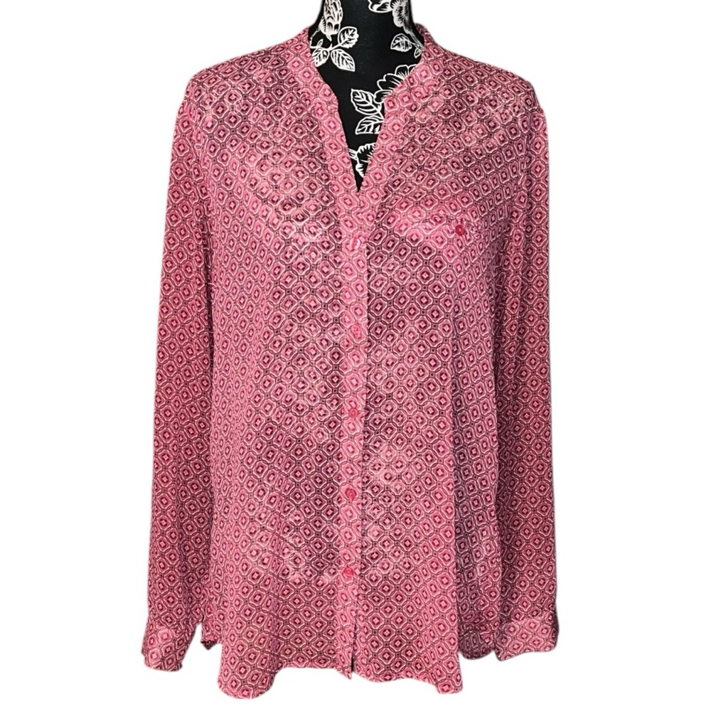 Kut From The Cloth Jasmine Chiffon Blouse - Picture 2 of 7